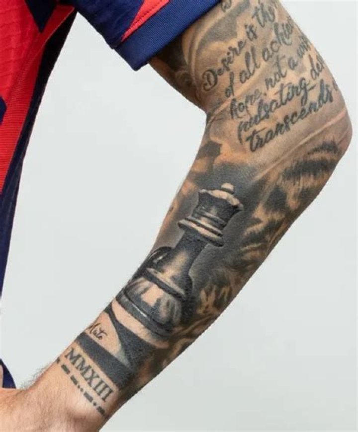 What does Christian Pulisic tattoo say?