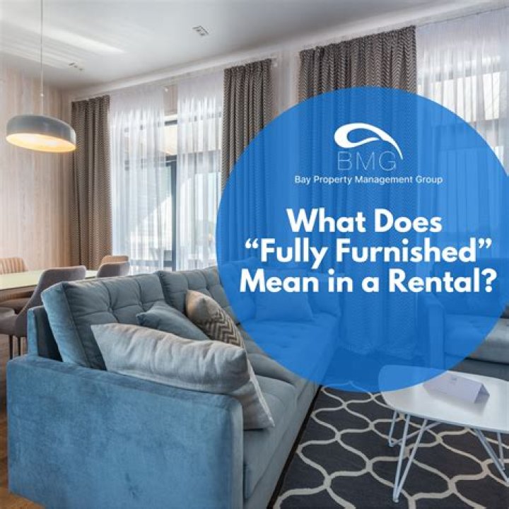 What does furnished turnkey mean?