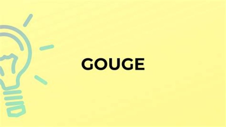What does good gouge mean?