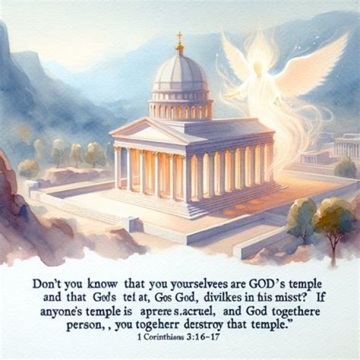 What does it mean that we are the temple of God (1 Corinthians 3:16)?