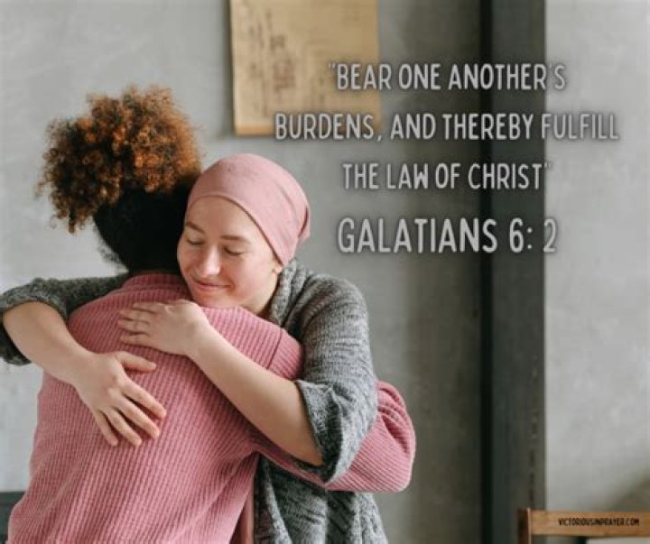 What does it mean to bear one another’s burdens (Galatians 6:2)?