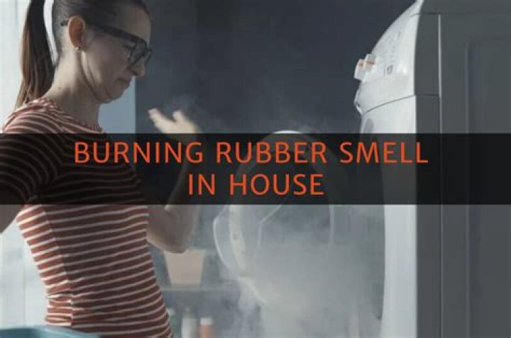 What does it mean when your house smells like burnt rubber?