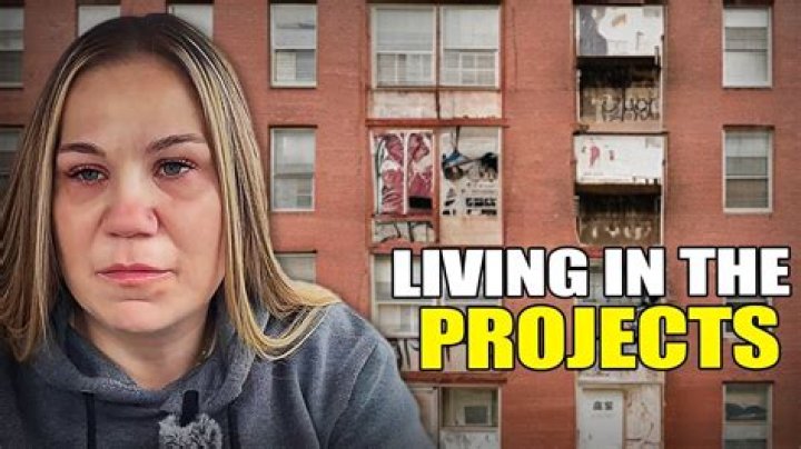 What does living in the projects mean?