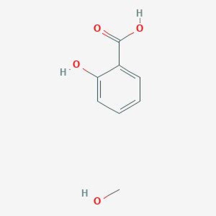 What does methanol and salicylic acid form?