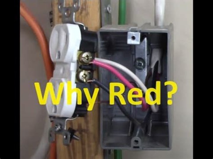 What does red wire indicate?