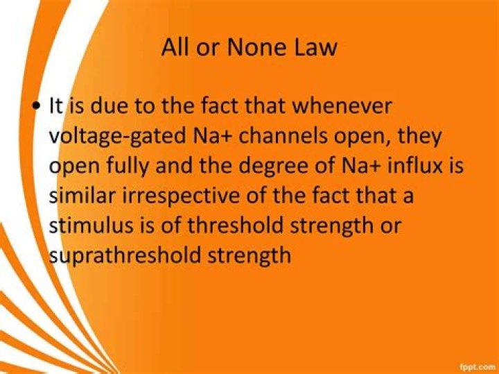 What does the all or none law state quizlet?