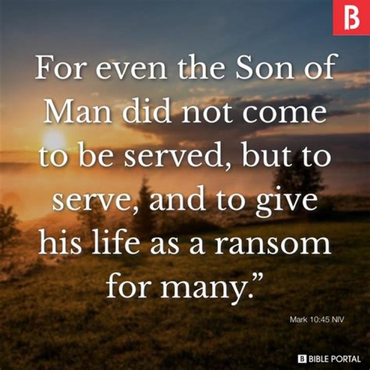 What does the Bible say about being a servant / servanthood?