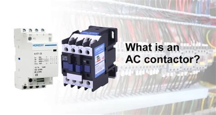 What does the contactor do in AC unit?