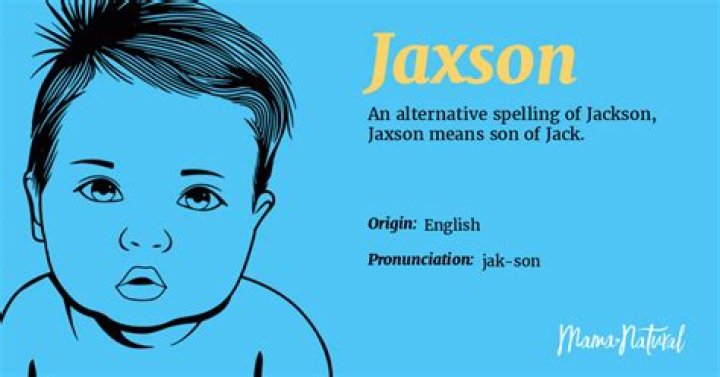 What does the name Jaxson mean?