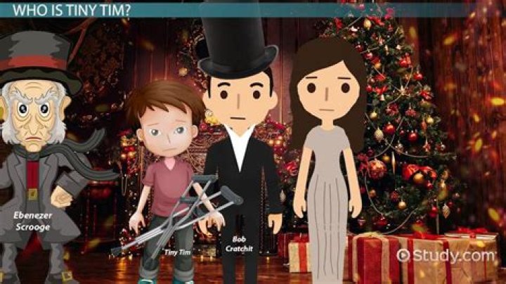 What does Tiny Tim represent in A Christmas Carol?