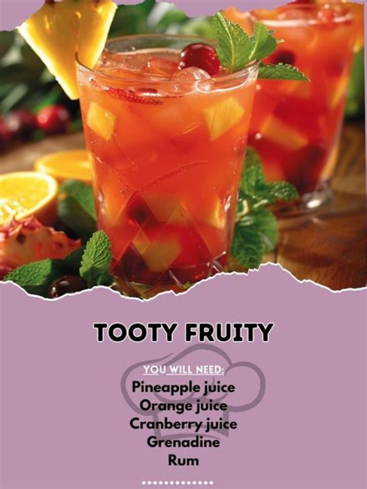 What does Tooty Fruity mean?