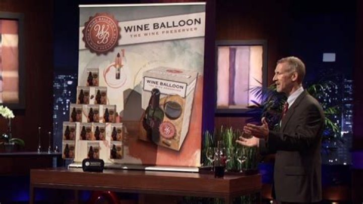 What happened to the wine balloon on Shark Tank?