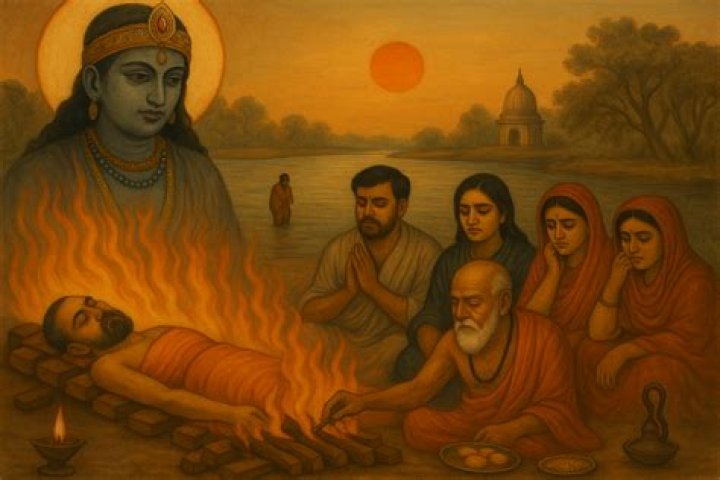 What happens to a soul after death in Hinduism?