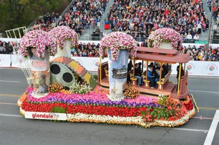 What happens to the Rose Parade floats?