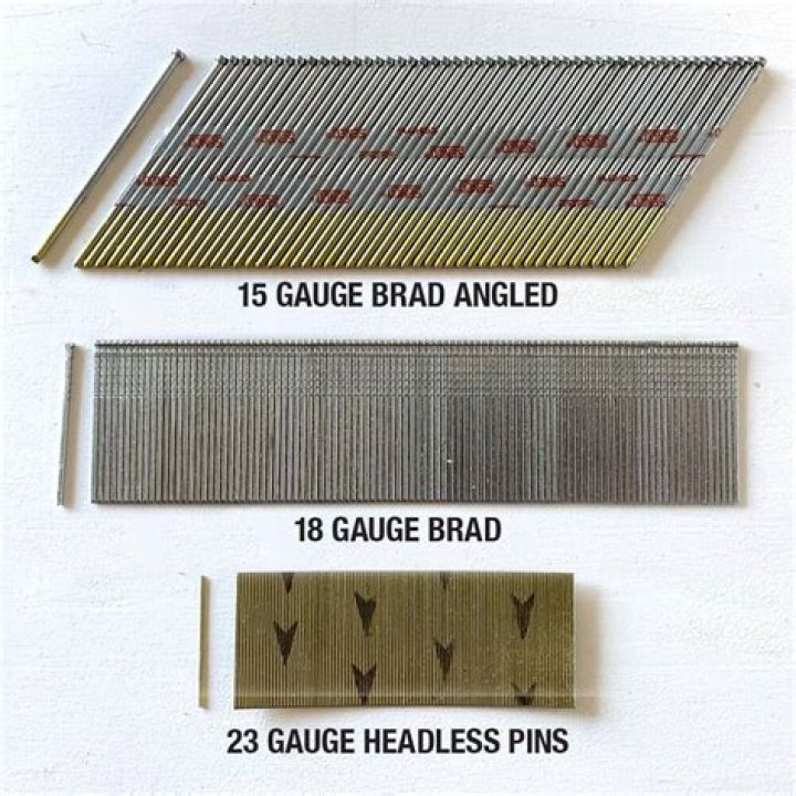 What is a 15 gauge finish nailer used for?