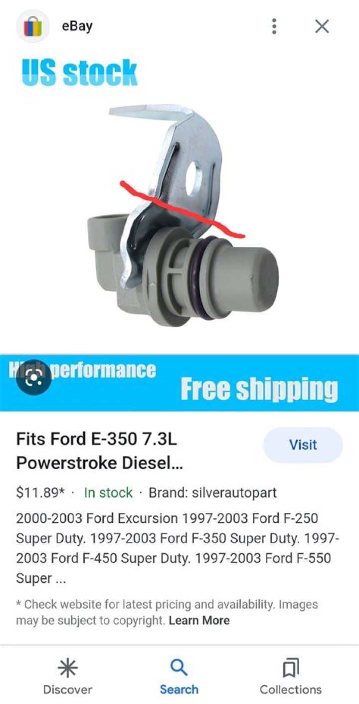 What is a CPS on a Ford diesel?