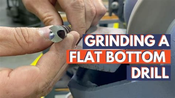 What is a flat bottom grind?