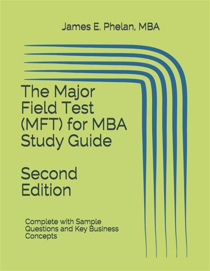 What is a good score on the major field test?