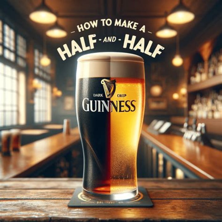 What is a Guinness half and half?