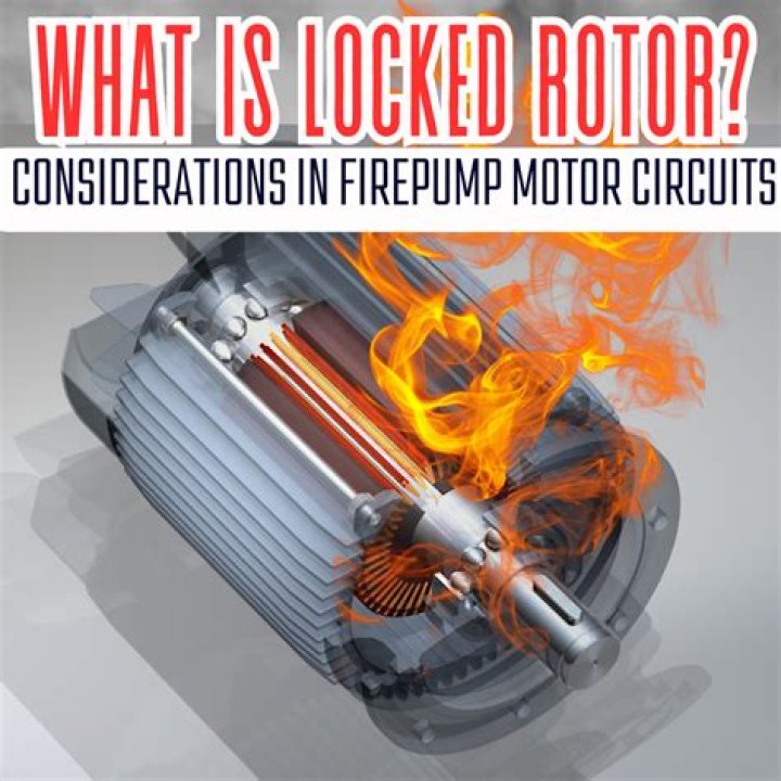 What is a locked rotor condition?