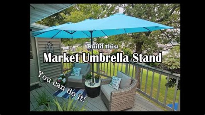 What is a market umbrella?