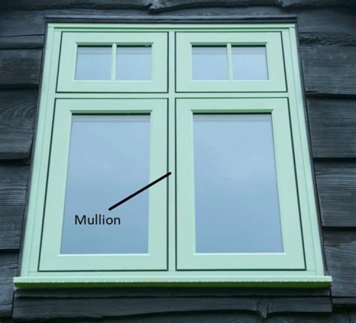 What is a mull on a window?
