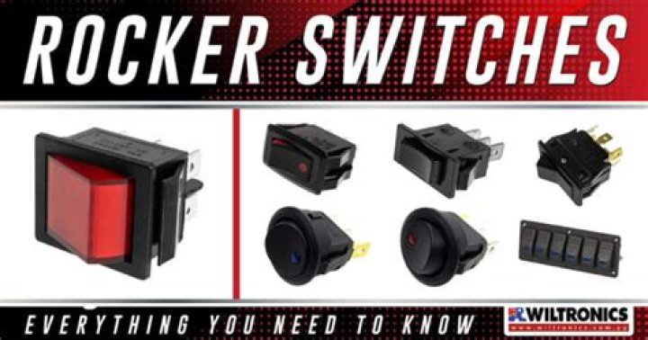 What is a rocker style switch?