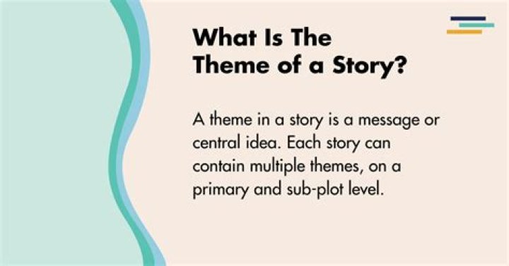 What is a theme of a story example?