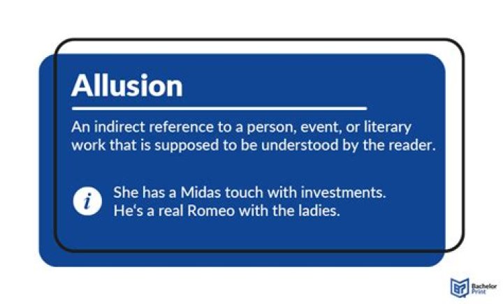 What is an example of allusion in To Kill a Mockingbird?