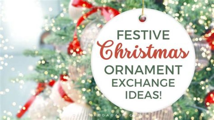What is an ornament exchange?