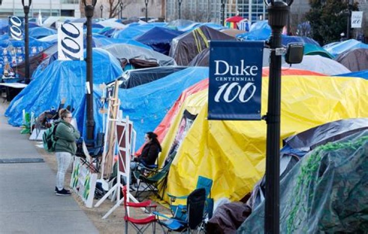 What is black tenting at Duke?