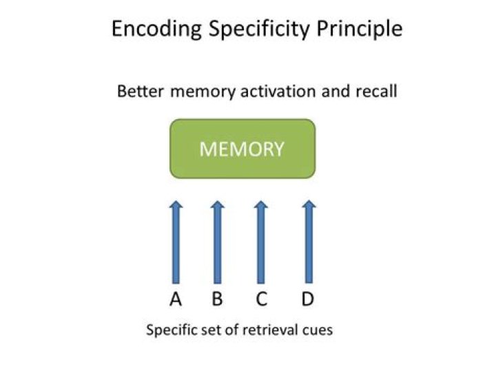 What is encoding specificity in psychology?