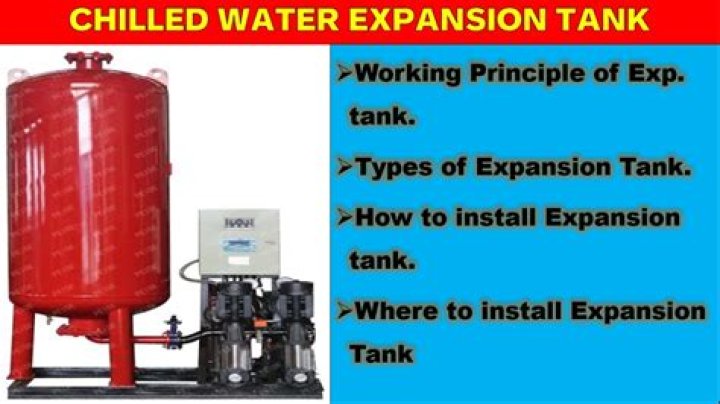 What is expansion tank in chilled water system?
