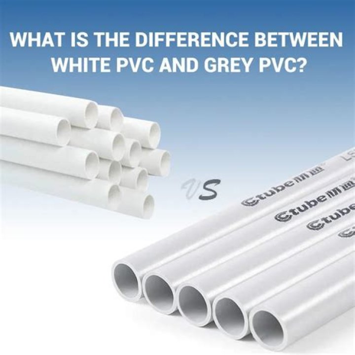 What is gray PVC pipe called?