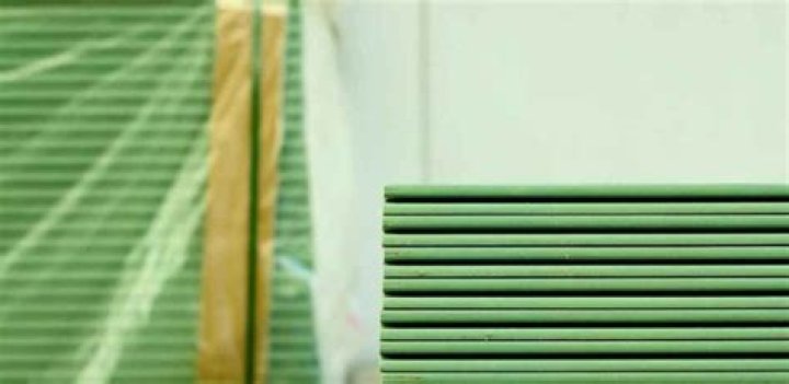 What is green drywall used for?