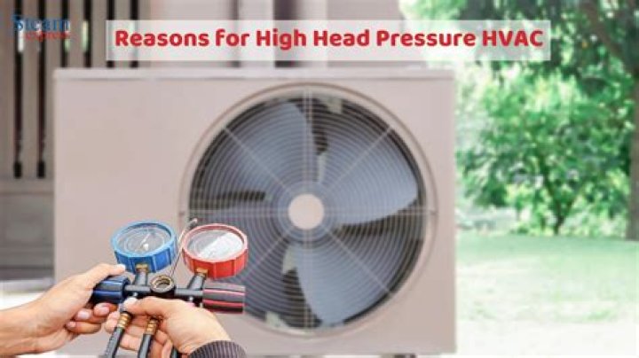 What is high head pressure in HVAC?