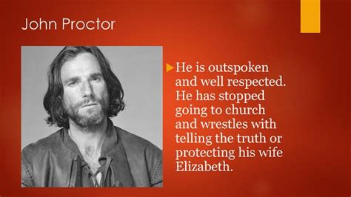 What is John Proctor’s main conflict?