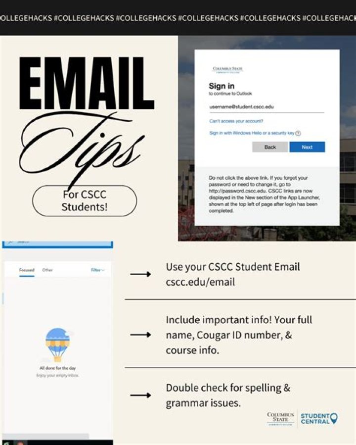 What is my CSCC email address?