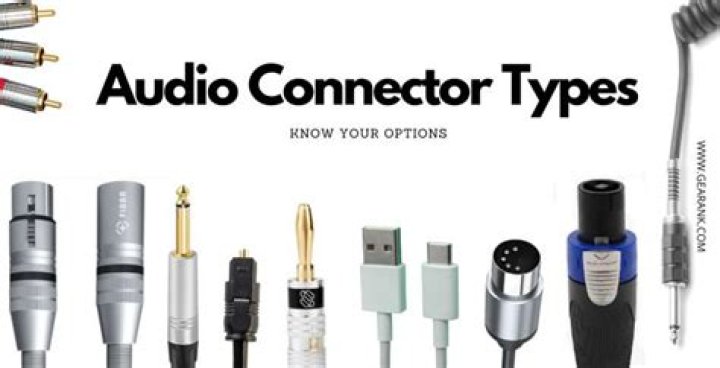 What is orange audio cable?