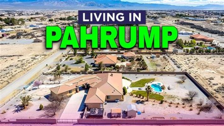 What is Pahrump Nevada famous for?
