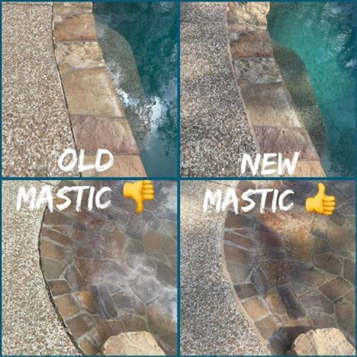 What is pool mastic?