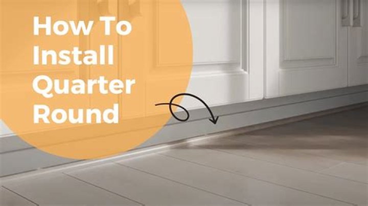 What is quarter round for flooring?