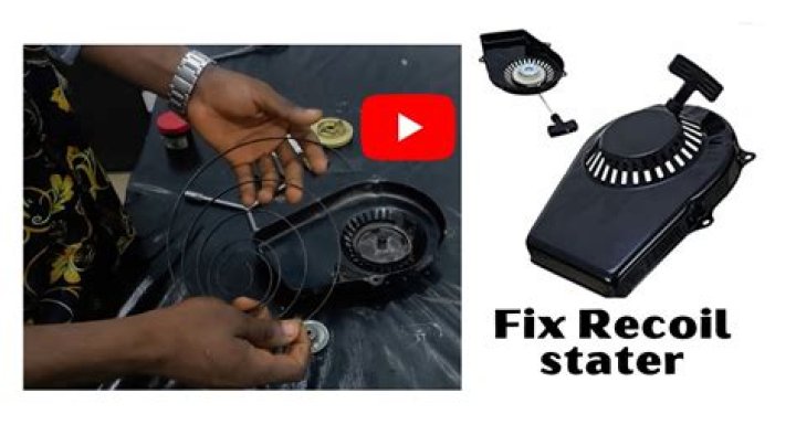 What is recoil start on a generator?