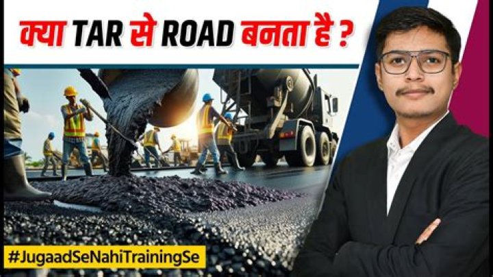 What is road tar made out of?