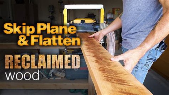What is skip planed wood?