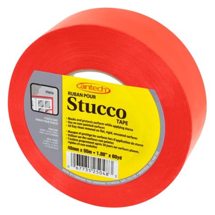 What is stucco tape for?