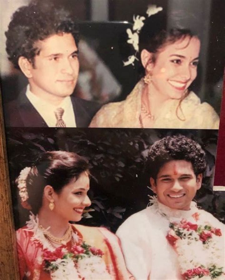 What is the age difference between Sachin Tendulkar and his wife Anjali?