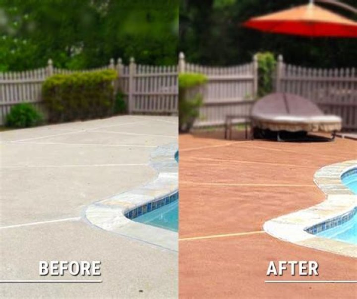 What is the best color to paint a pool deck?