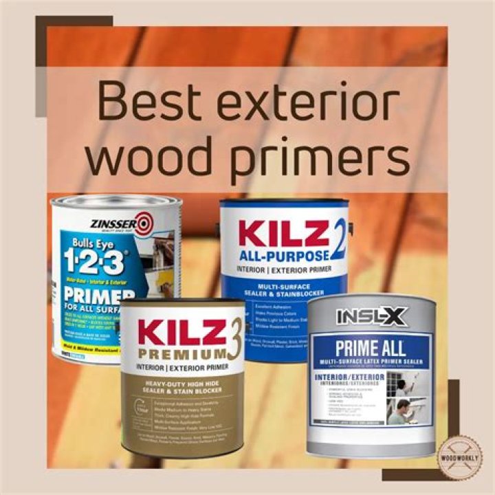 What is the best exterior primer for wood?