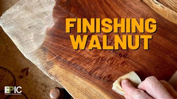 What is the best finish for black walnut?